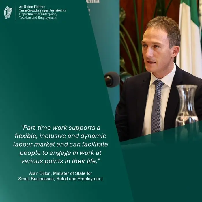 Minister Dillon approves updated Code of Practice on Access to Part‑Time Working